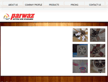 Tablet Screenshot of parwaz.com